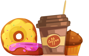 شیرینی و دونات